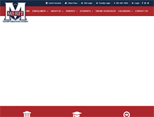 Tablet Screenshot of meritacademy.org